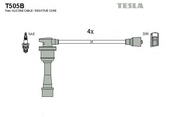 Провода высоковольтные TESLA, T505B