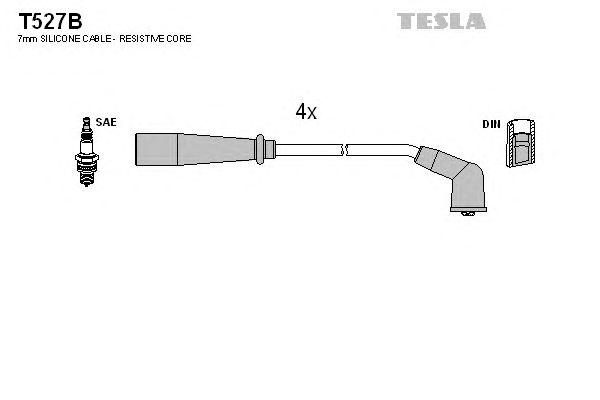 Провода высоковольтные TESLA, T527B
