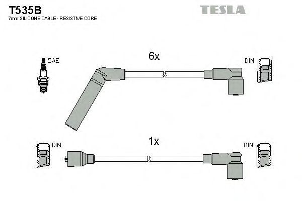 Провода высоковольтные TESLA, T535B