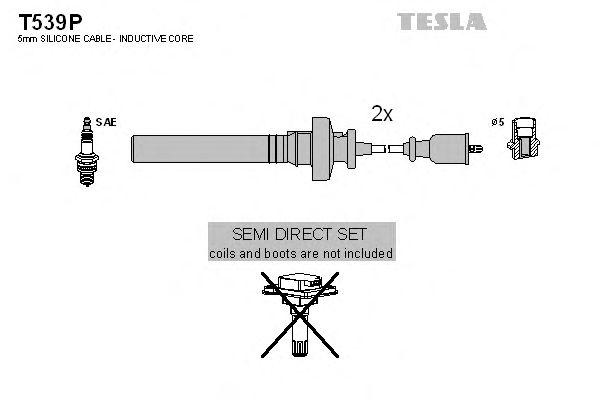 Провода высоковольтные TESLA, T539P