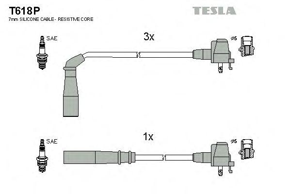 Провода высоковольтные TESLA, T618P