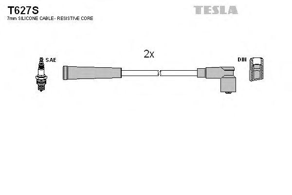 Провода высоковольтные TESLA, T627S