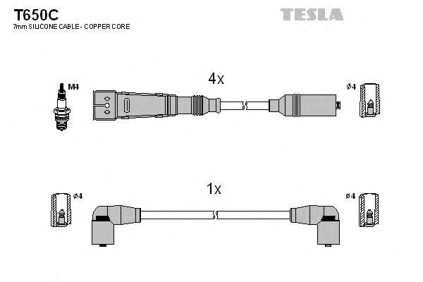 Комплект проводов TESLA, T650C