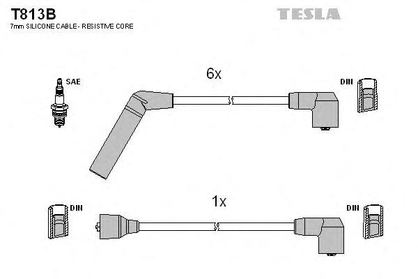 Провода высоковольтные TESLA, T813B