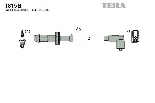 Комплект проводов TESLA, T815B