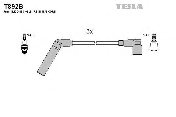 Провода высоковольтные TESLA, T892B