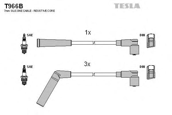 Провода высоковольтные TESLA, T966B
