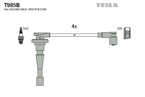 Провода высоковольтные TESLA, T985B