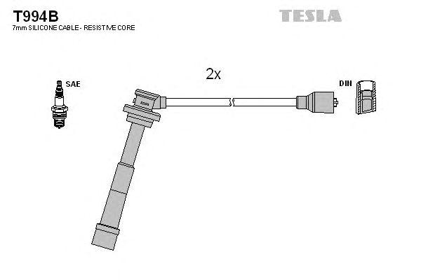 к-кт проводов TESLA, T994B