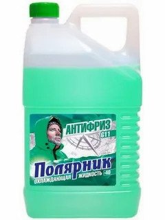 Антифриз Полярник (-40) зеленый, в пэ бут. 5кг TOSOL, 430206222