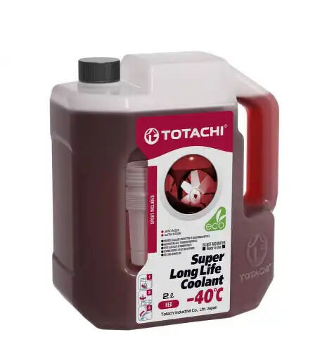 Жидкость охлаждающая TOTACHI SUPER LLC Red -40C 2л TOTACHI, 41802