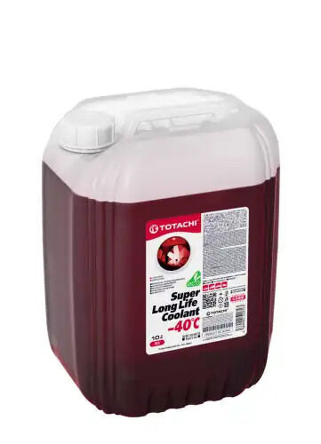 Жидкость охлаждающая TOTACHI SUPER LLC Red -40C 10л TOTACHI, 41810