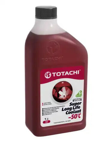Жидкость охлаждающая TOTACHI SUPER LLC RED -50C 1Л. TOTACHI, 41901