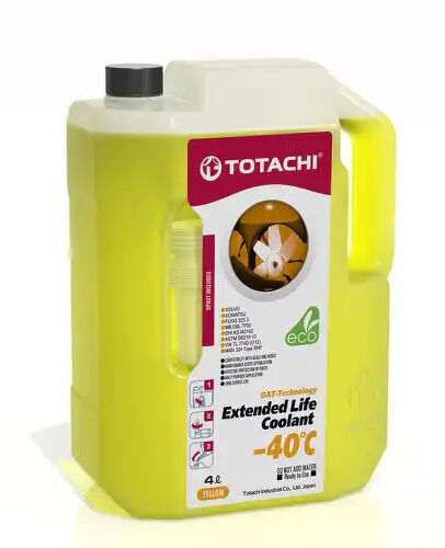 Антифриз, ELC Yellow -40C TOTACHI, 43704