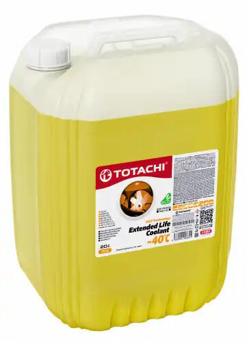 Жидкость охлаждающая TOTACHI ELC Yellow -40C 20л TOTACHI, 43720