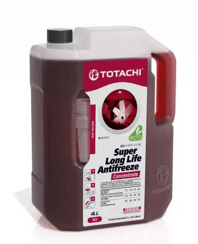 Антифриз, _TOTACHI LLC NIRO SUPER REDКонцентрат (4л.) TOTACHI, 44405