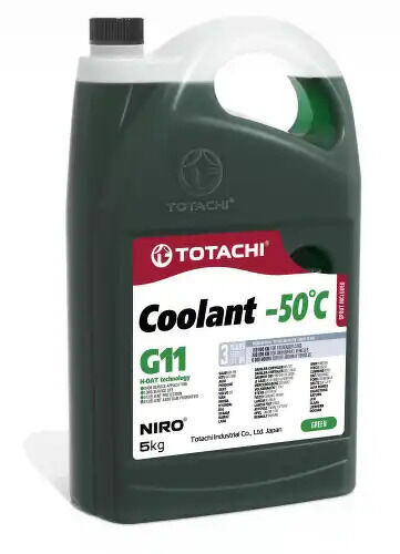 Антифриз, NIRO COOLANT Green -50C G11 TOTACHI, 44705