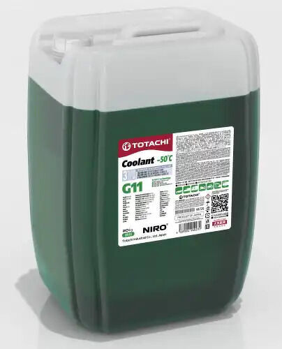 Антифриз, NIRO COOLANT Green -50C G11 TOTACHI, 44720