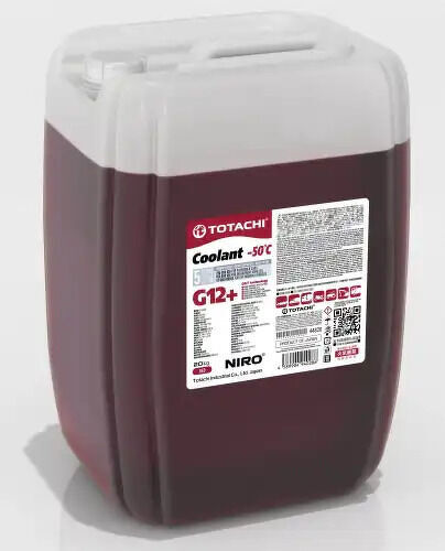 Антифриз, NIRO COOLANT Red -50C G12+ TOTACHI, 44820
