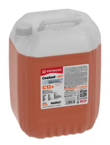 Антифриз, NIRO COOLANT Orange -40C G12+ 20кг TOTACHI, 47320