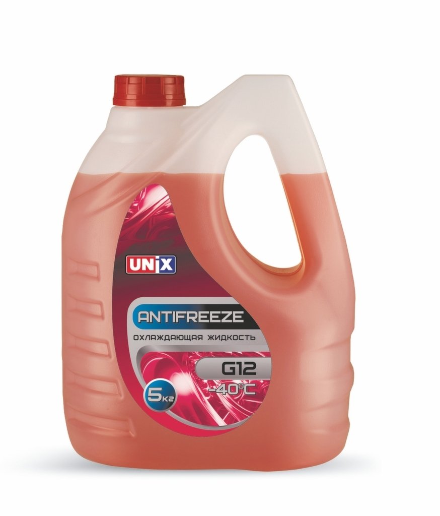 Антифриз UNIX G12 красный (1 кг) UNIX, 4602521