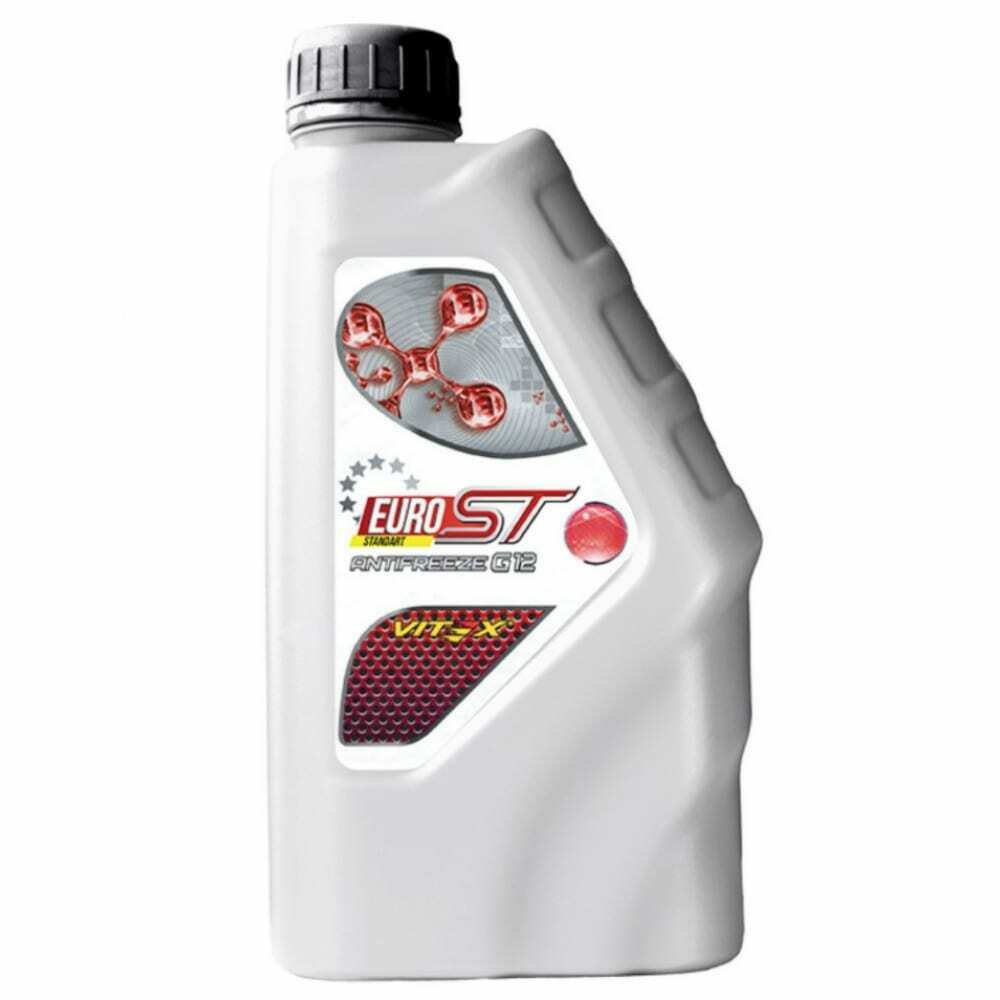 Антифриз Vitex EURO ST G-12 (1кг) красный VITEX, V102001