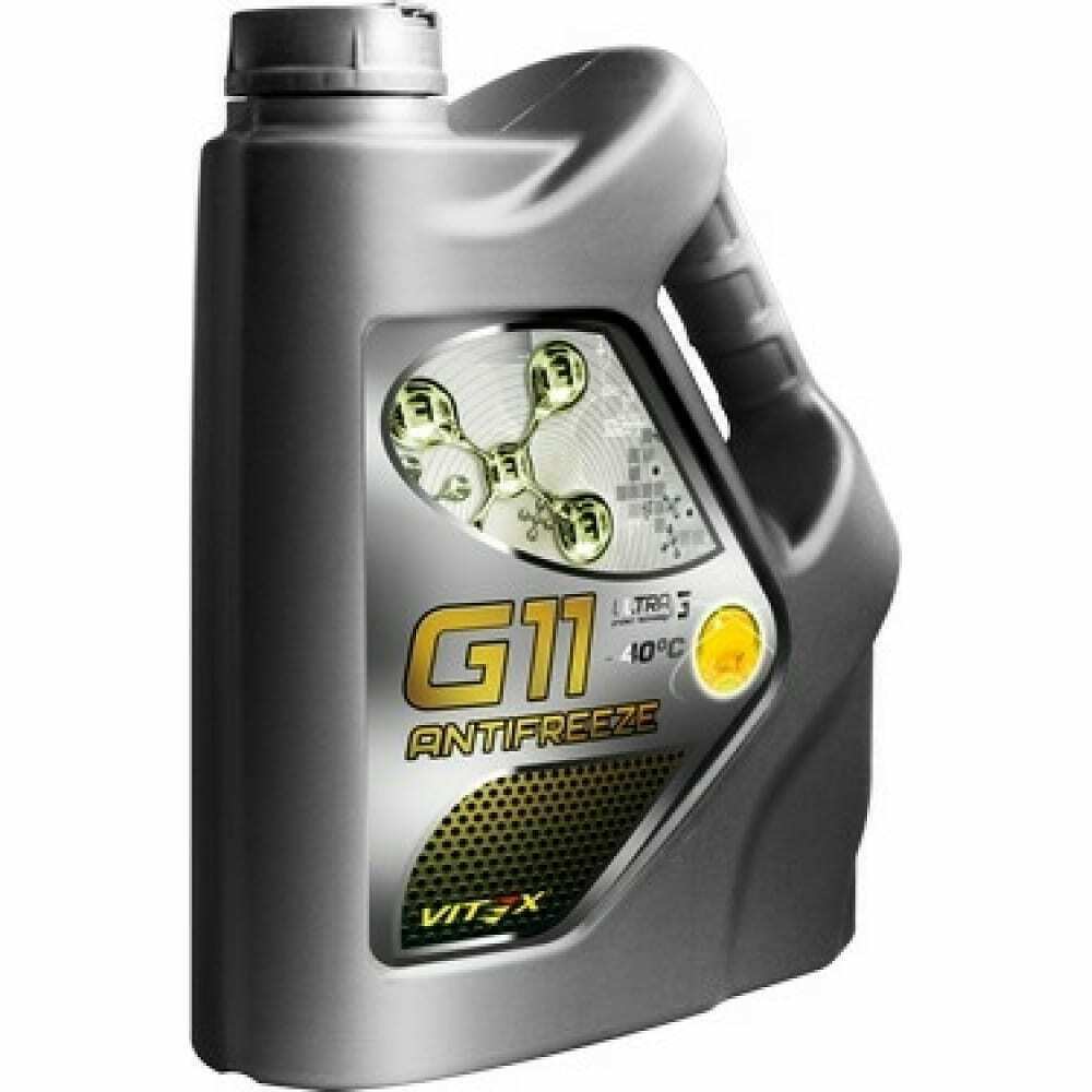 Антифриз Vitex-40 Ultra G-11 (5кг) желтый VITEX, V104404