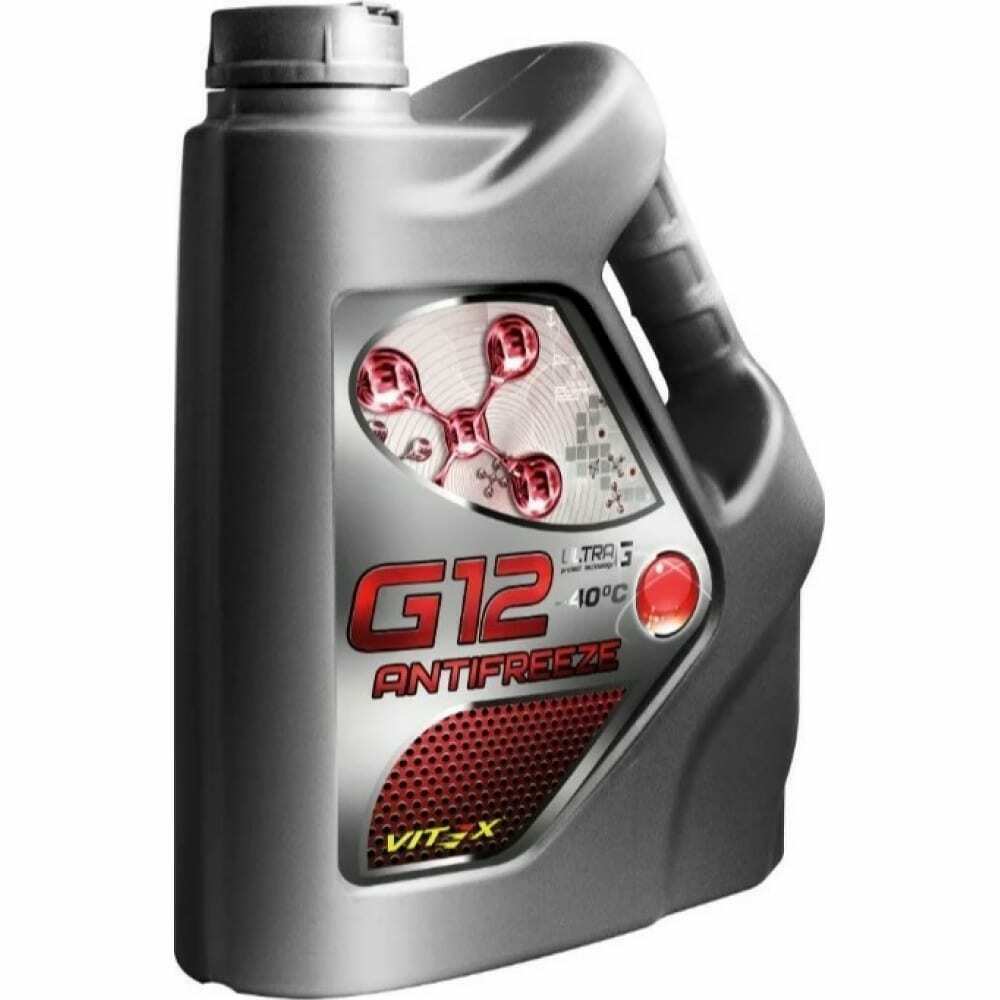Антифриз Vitex-40 Ultra G-12 (5кг) красный VITEX, V105604