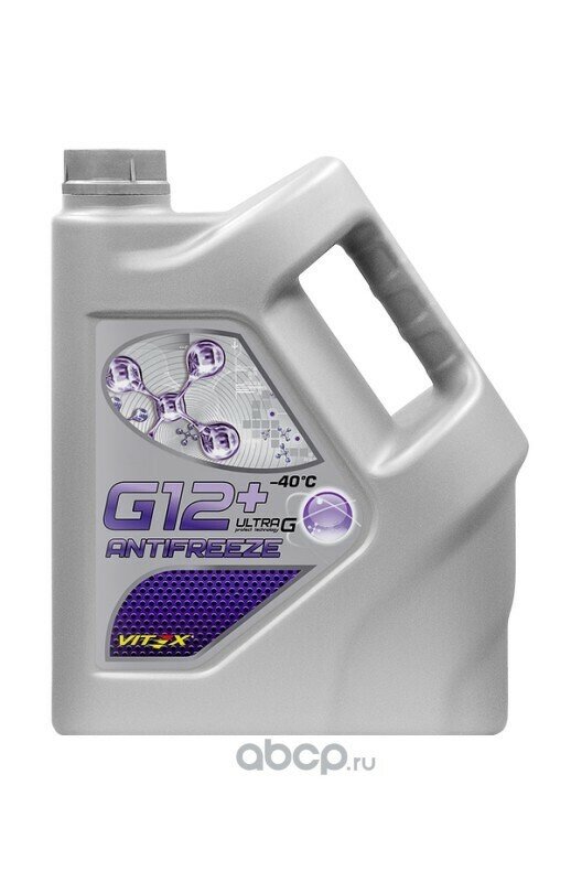 Антифриз Vitex Ultra G12+ -40 Красный 4х5кг VITEX, V106404