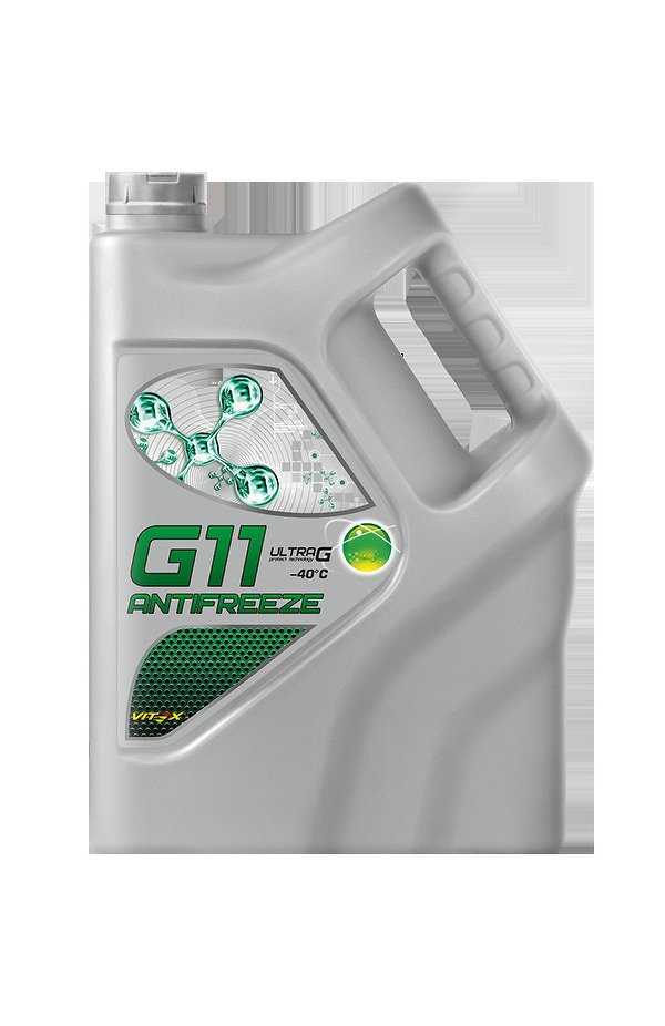 Антифриз Vitex Ultra G11 -50 зелёный 4х5кг VITEX, V107104