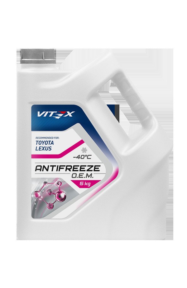 Антифриз Vitex Ultra G12 -50 красный 4х5кг VITEX, V107704