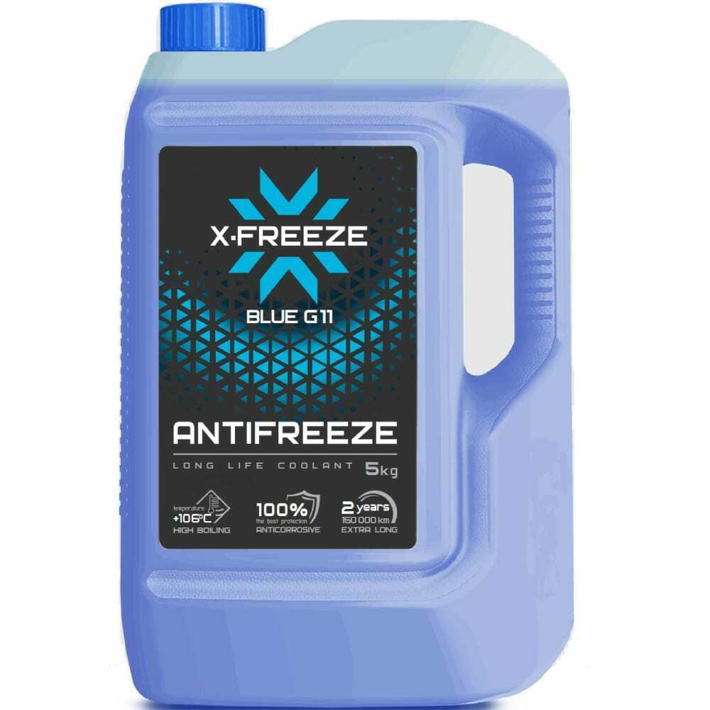 Антифриз синий (готовый) 5кг X-FREEZE, 430206066