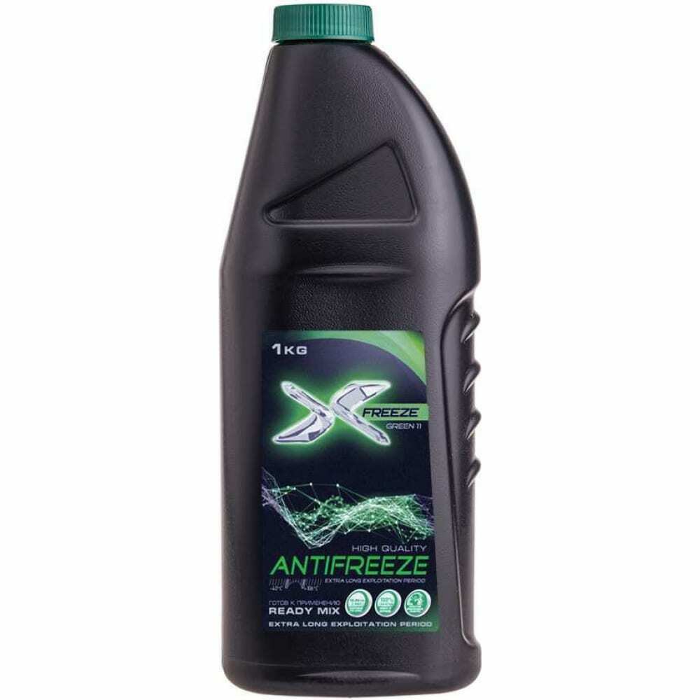 Антифриз зеленый (готовый) 1кг X-FREEZE, 430206069